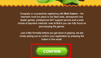 Bevestig je online casino account