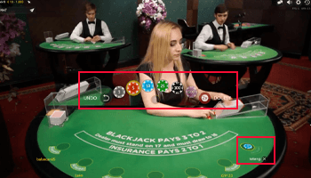 Geld inzetten live tafels